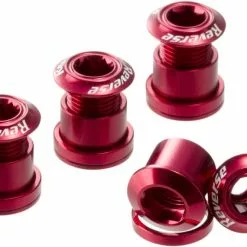 Reverse Components Vis De Plateau -Campagnolo® KBS Rv2KBS REVERSE COMPONENTS CHAINRING BOLT SET RED 00 il