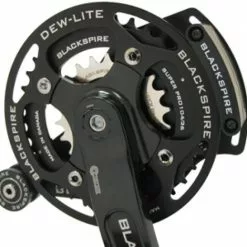 NC-17 Dew-Lite 2-vitesses BB Tendeur De Chaîne 4-trous/104, 32-38dents- Objet De Démonstration 1x Assembler Daher Sind Assemblage Spuren Vorhanden.